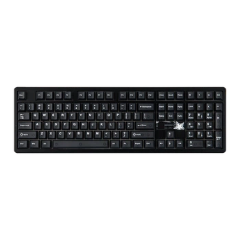 Механічна клавіатура EPOMAKER x AULA F108 PRO V2, Чорна, RGB, 8000 Гц, 2.4G/Bluetooth/USB-C, 10000 мА·год