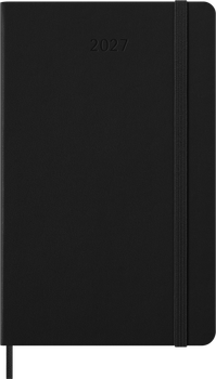 Щотижневик Moleskine 2027 13 х 21 см 144 сторінки Чорний (8056999279509)