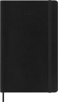 Щотижневик Moleskine 2027 13 х 21 см 144 сторінки м’яка обкладинка Чорний (8056999279547)