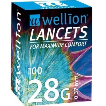 Ланцет медицинский Wellion 28G, 100 шт.