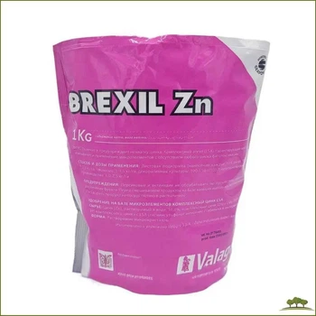 Удобрение Brexil Zn 1 кг водорастворимое микроудобрение с цинком 10% от Valagro для эффективного питания растений