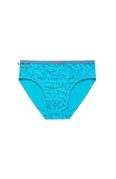 Бірюзові чоловічі труси бріфи тканина модал Colour style TASO 3637 L