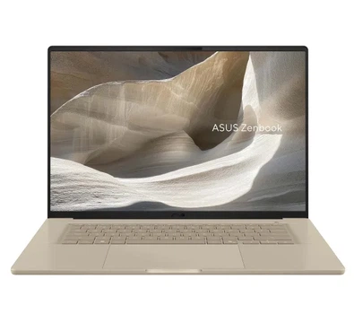 Ноутбук ASUS Zenbook A16 UX3607OA-SQ013W OLED 16" 120Гц Snapdragon X2 Elite X2E94100 48ГБ оперативної пам'яті 1ТБ Диск SSD Win11 Бежевий AI