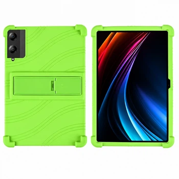 Детский чехол TPU Wave with Stand для Doogee Tab E3 Pro с подставкой Lettuce