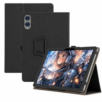 Чехол - книжка Textile Leather Case with Stand для Teclast T65 с резинкой-держателем для стилуса