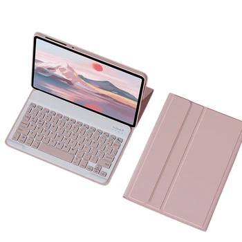 Чохол із Bluetooth - клавіатурою Magnet Flip Cover для OnePlus Pad Go 2 12.1" pink
