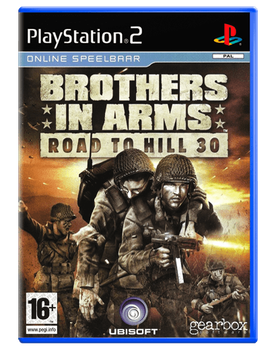 Игра Sony PlayStation 2 Brothers in Arms: Road to Hill 30 Europe Английская Версия + Обложка Б/У