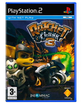 Игра Sony PlayStation 2 Ratchet & Clank 3 Europe Английская Версия Б/У