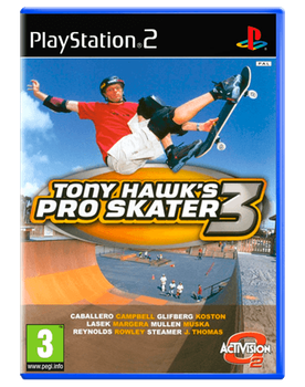 Игра Sony PlayStation 2 Tony Hawk's Pro Skater 3 Europe Английская Версия Б/У