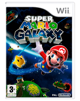 Игра Nintendo Wii Super Mario Galaxy Europe Английская Версия + Обложка Б/У
