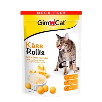 GimCat Kase Rollis Витаминизированные сырные шарики для кошек, 425 г