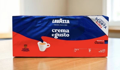 Кава мелена Lavazza Crema e Gusto Classico 1 кг (4 х 250 г) у вакуумній упаковці