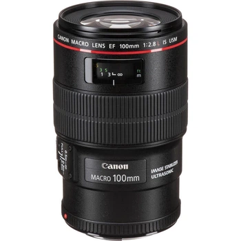 Объектив Canon EF 100mm f/2,8L Macro IS USM (3554B005) Black