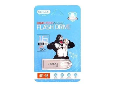 USB флеш накопичувач 16GB 2.0 Gerlax U1-16 Metal