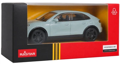 Машинка Rastar Porsche Macan 1:43 Light blue ZAU.64660.NIE (6930751324664)