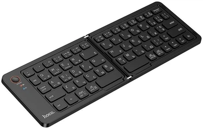 Бездротова клавіатура Hoco GM71 Proficient Bluetooth Foldable Wireless Keyboard Cyrillic Black