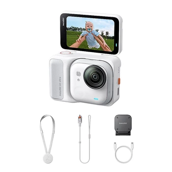 Экшн-камера Insta360 GO Ultra 4K 60 к/с 70.4 × 48.8 × 18.3 мм До 2TB PureVideo Белый (6977644761342)