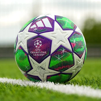 Футбольний мʼяч Адідас Champions League Ліга Чемпіонів Зелений Код: 141-5