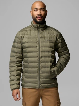 Пуховик зимовий короткий чоловічий Columbia Lake 22 II Down Jacket 2086314397 XL Оливковий (199141744703)