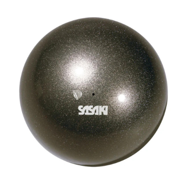Мяч для гимнастики SASAKI M-207M Metallic FIG18.5см 410g резина black