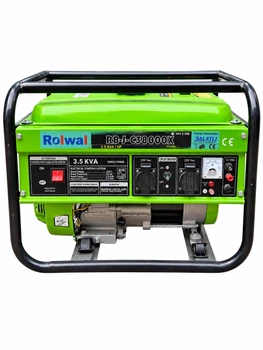 Бензиновий Генератор Rolwal RB-J-C3800X (3 - 3.5 кВт) + AVR