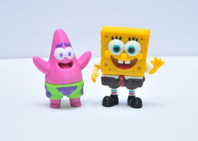 Набір фігурок Губка Боб + Патрік Sponge Bob пара
