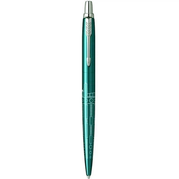 Ручка шариковая Parker JOTTER SE Miami Turquoise CT BP Серебристый 19 032_MIA