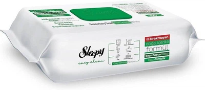 Вологі серветки для прибирання Sleepy Easy Clean White Soap 100 шт.