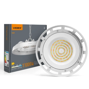 LED светильник высотный VIDEX HBe04 100W 3000-5000-6500K 230V White
