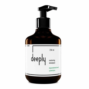 Відновлюючий шампунь Deeply для волосся Restoring Shampoo 250 мл
