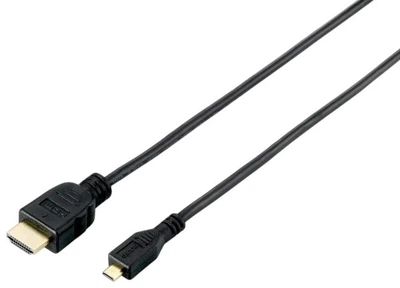 Кабель Equip HDMI A - HDMI D micro 1 м Black (4015867170625)
