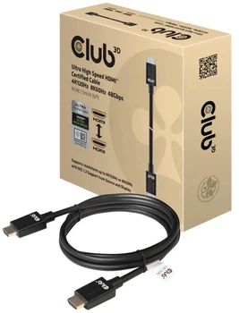 Кабель Club 3D HDMI - HDMI 1.5 м Black (8719214471750)