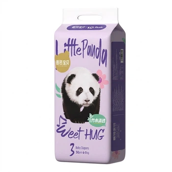 Подгузники Bibabaobei Panda M (6-11 кг), 50 шт