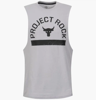 Майка мужская Under Armour Project Rock Payoff Graphic Sleeveless Grey S Серый 1383195-011
