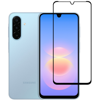 Защитное стекло LUX для Samsung Galaxy A18 (A185) полная проклейка черный