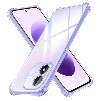 Чехол Fiji Proof для Xiaomi Redmi Note 17 4G / 5G прозрачный бампер с усиленными бортами Transparent