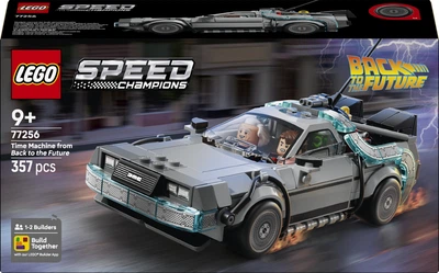 Zestaw klocków LEGO Speed Champions Wehikuł czasu z Powrotu do przyszłości 357 elementów (77256) (955555920742960) - Outlet