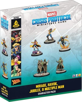 Доповнення до настільної гри Atomic Mass Games Marvel: Crisis Protocol - Mirage, Havoc, Jubilee and Multiple Man (міжнародне видання) (841333136512)