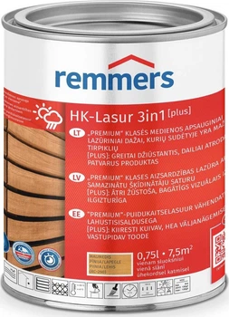 Impregnat do drewna Remmers HK-Lasur RC-260 3 w 1 0.75 l modrzew 543601 (4004707265508)