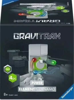 Klocki konstrukcyjne Ravensburger GraviTrax PRO - Element Dynamo 4 elementy 12020019 (4005555200192)