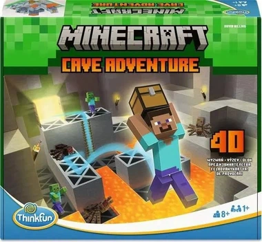 Gra planszowa ThinkFun Minecraft Jaskiniowa przygoda (edycja międzynarodowa) (4005556767106)