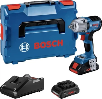 Akumulatorowy klucz udarowy Bosch Professional GDS 18V-450 HC 18 V 450 Nm 1/2" 2x4 Ah ProCORE18V L-BOXX (06019K4002)