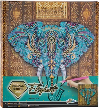 Алмазна картина Grafix Слон 30 х 30 см (8715427092461)