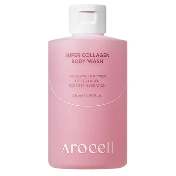 Увлажняющий гель для душа с коллагеном Arocell Super Collagen Body Wash 220 мл