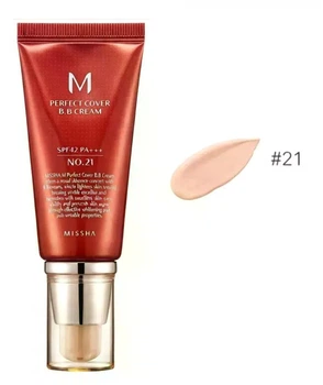 ВВ Крем з ідеальним покриттям Missha M Perfect Cover BB Cream SPF42 PA+++ (50ml, 21 відтінок - світлий беж)