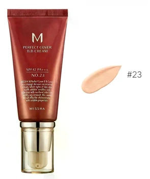 ВВ Крем з ідеальним покриттям Missha M Perfect Cover BB Cream SPF42 PA+++ (50ml, 23 відтінок -натуральний беж)