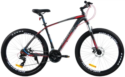 ВЕЛОСИПЕД 27,5 MTB AL "DALLAS", Чорно-червоний (17" (157-170см))