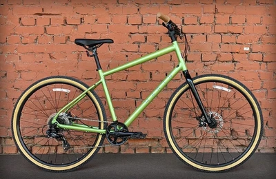 Велосипед міський 28" Marin Kentfield 1 Gloss Green/Black/Grey (2025) (VLP_100000957)