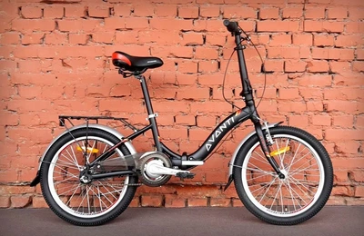 Велосипед складаний Avanti Fold 20" чорний (2025) (VLP_99998613)