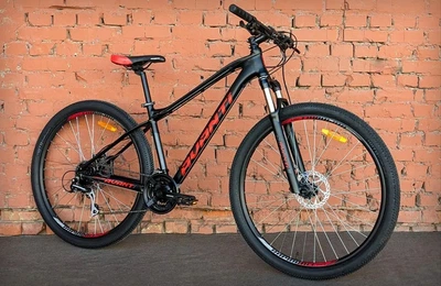 Велосипед гірський 29" Avanti Canyon Black-Green (2024) (VLP_100000716)